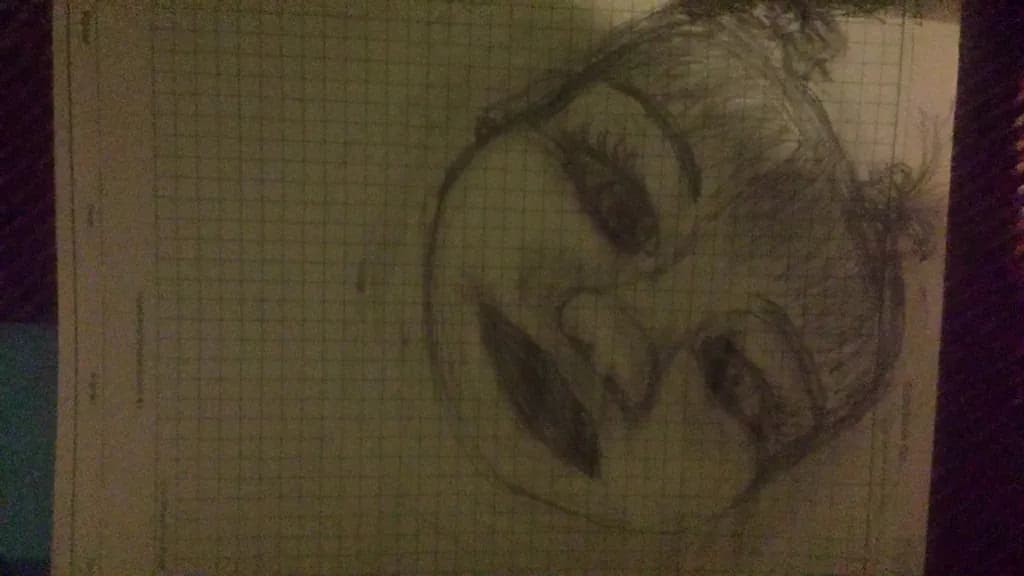 Smiling Portrait Sketch