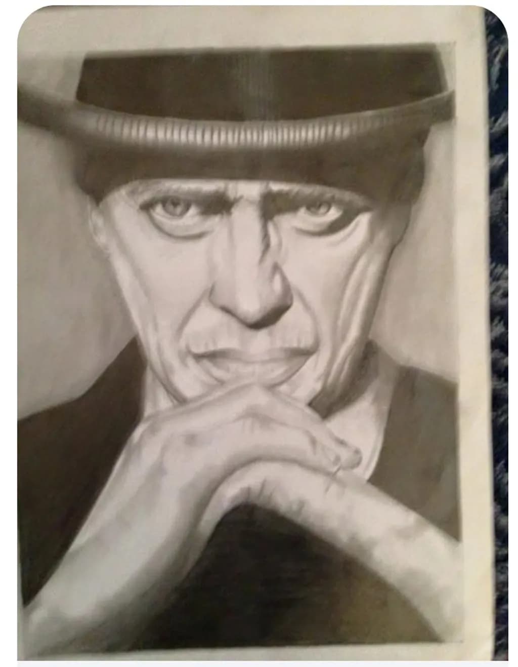 Man in Hat Portrait