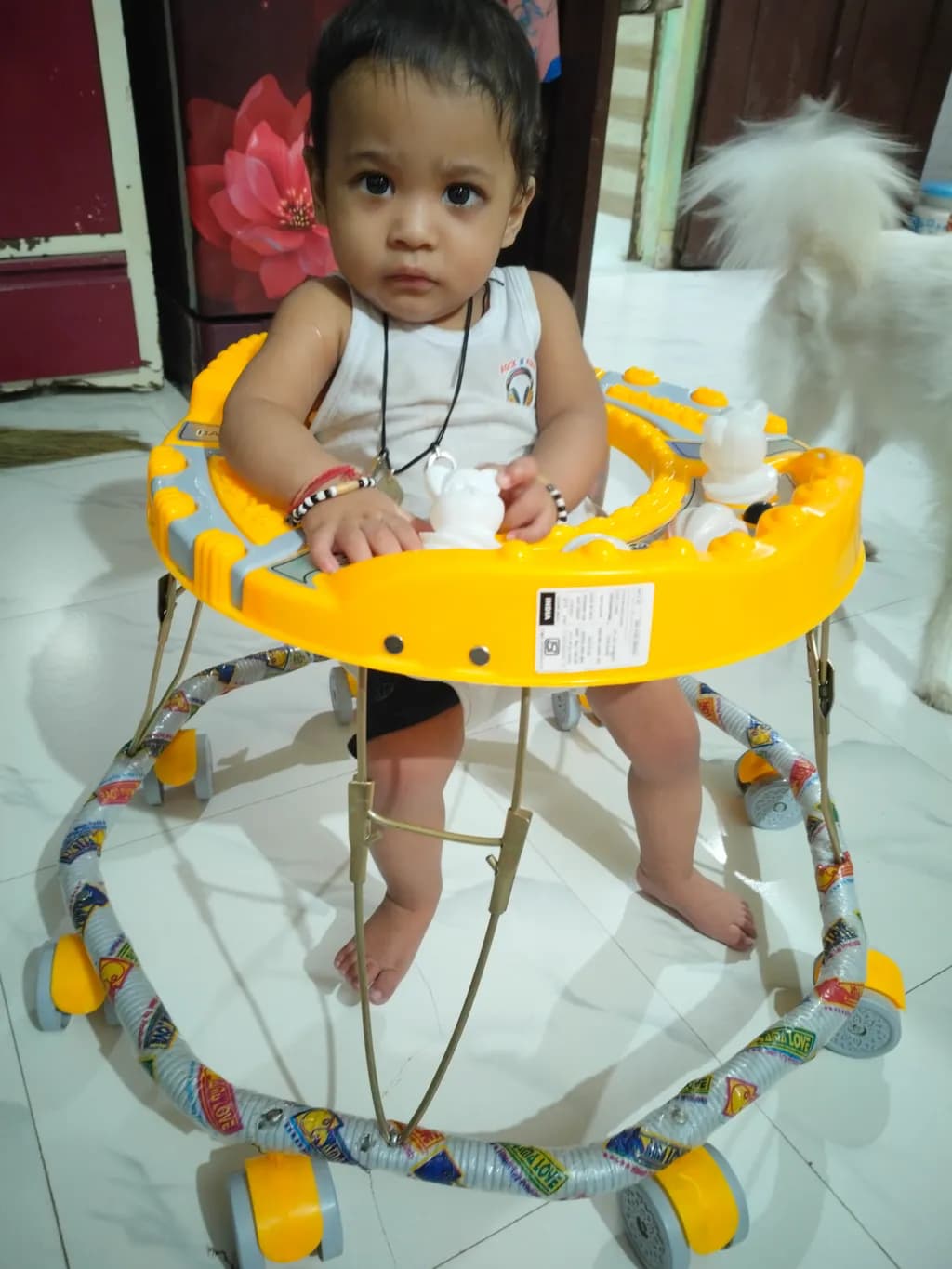 Baby in Yellow Walker