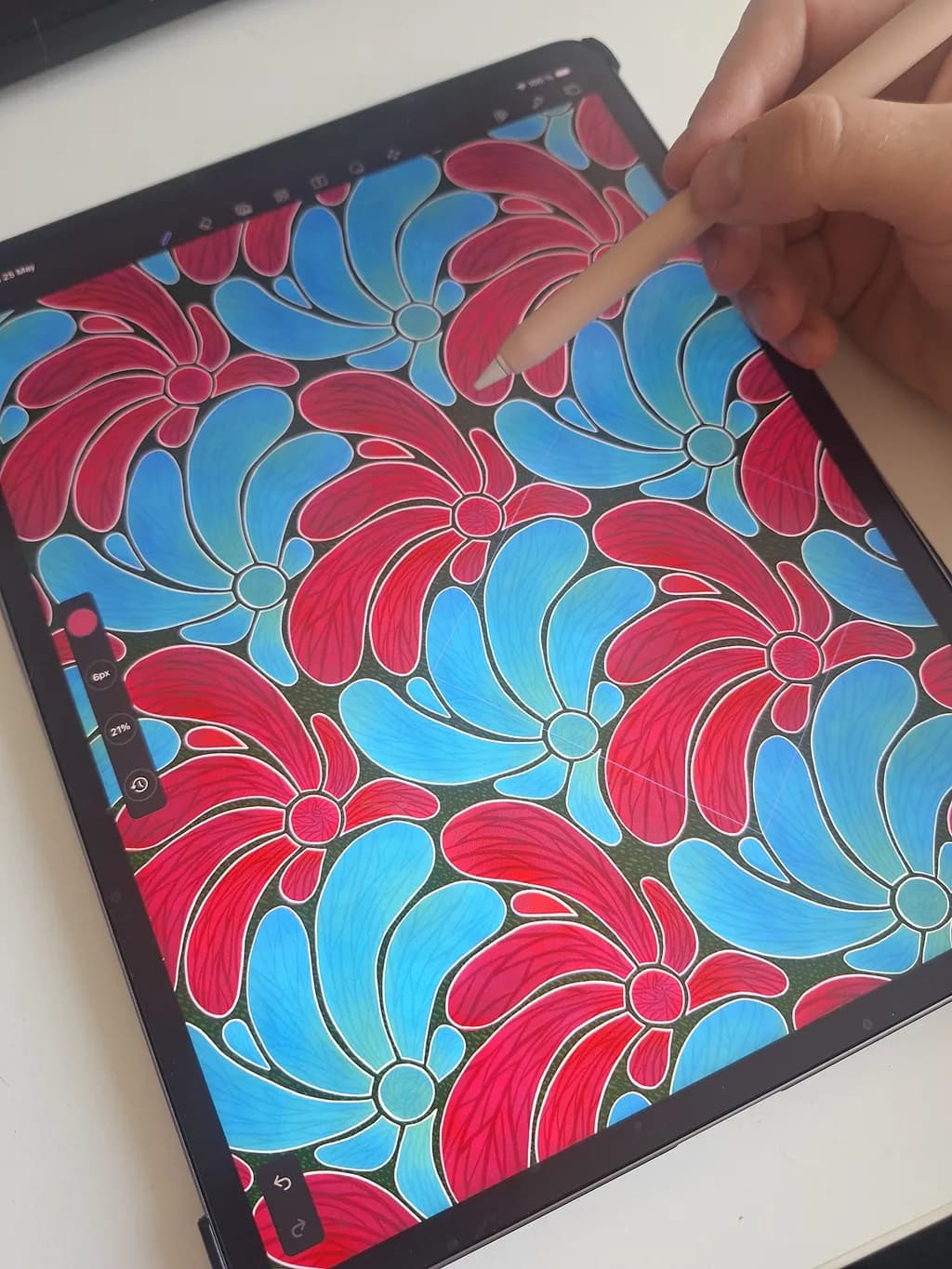 Abstract Floral Pattern