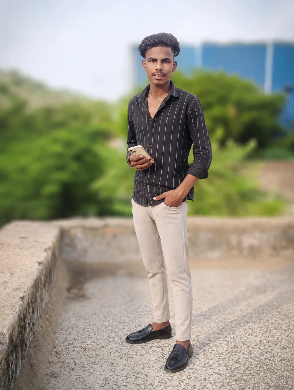 Casual Outdoor Portrait