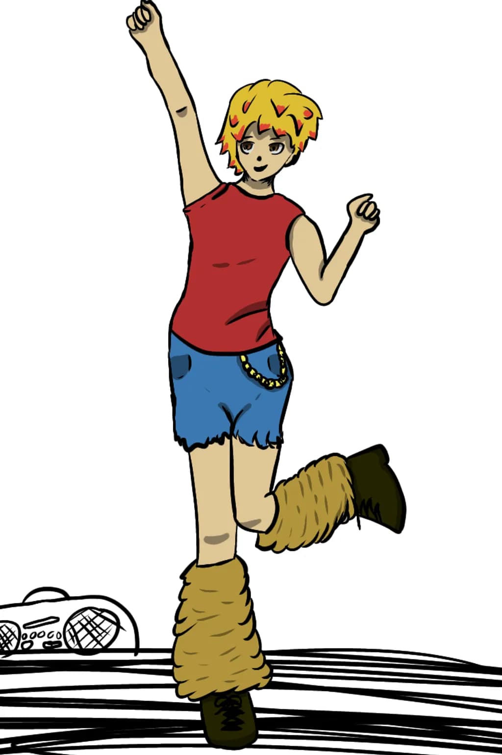 Retro Dance Girl