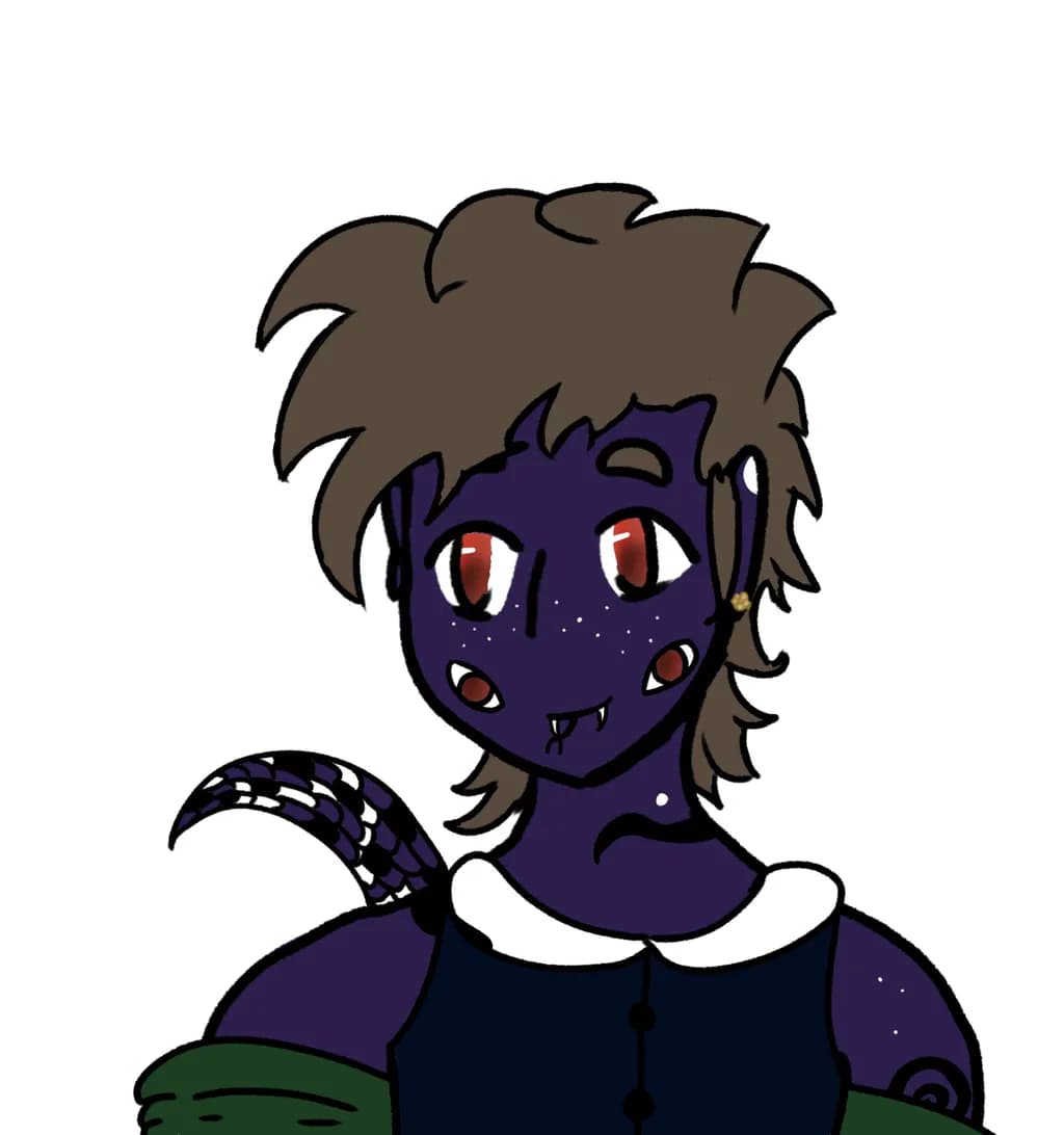 Dark Scale Portrait