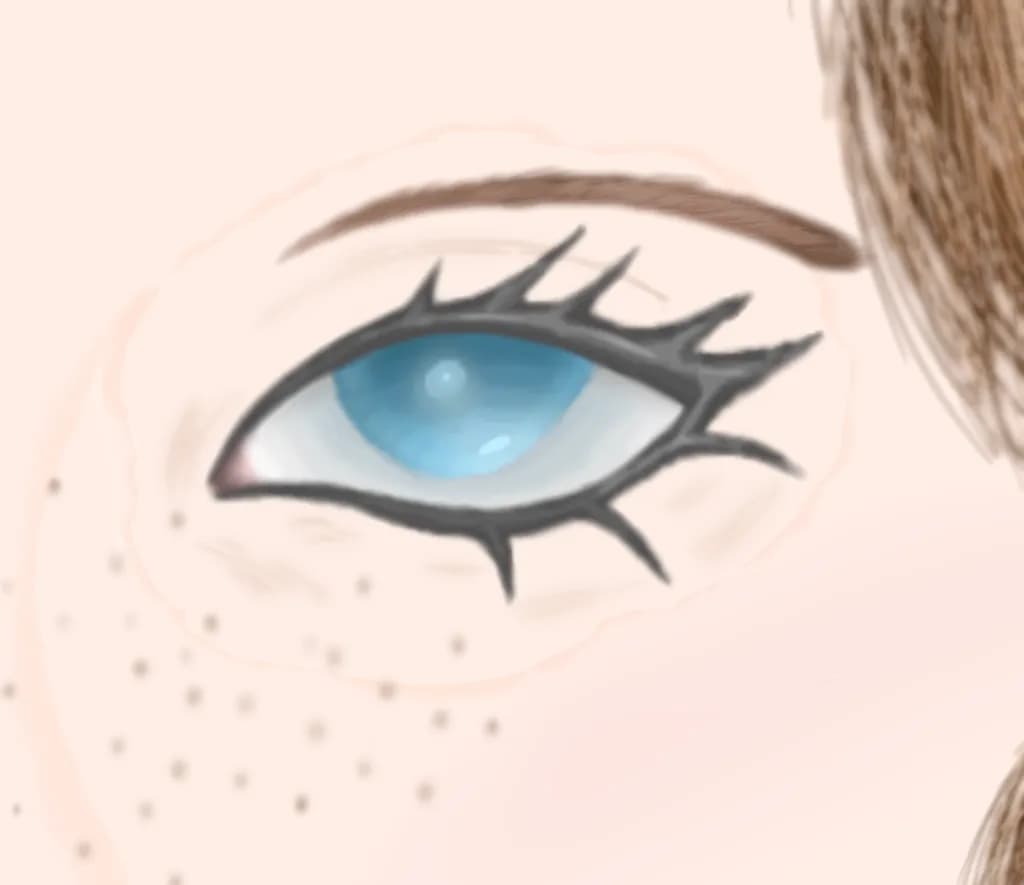 Blue Eye Detail