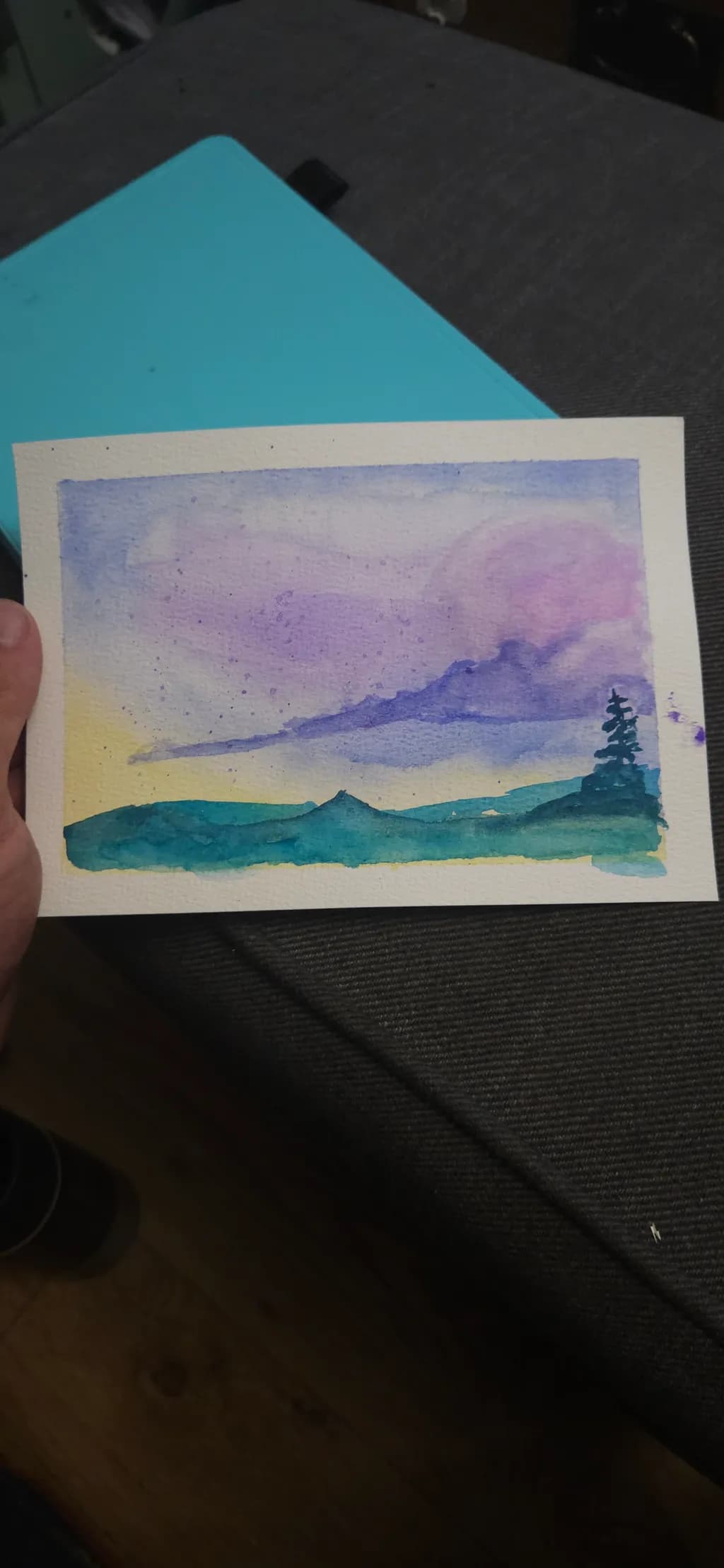 Pine Tree Hillscape