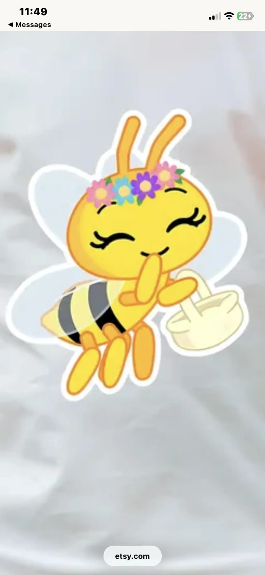 Flower Crown Bee
