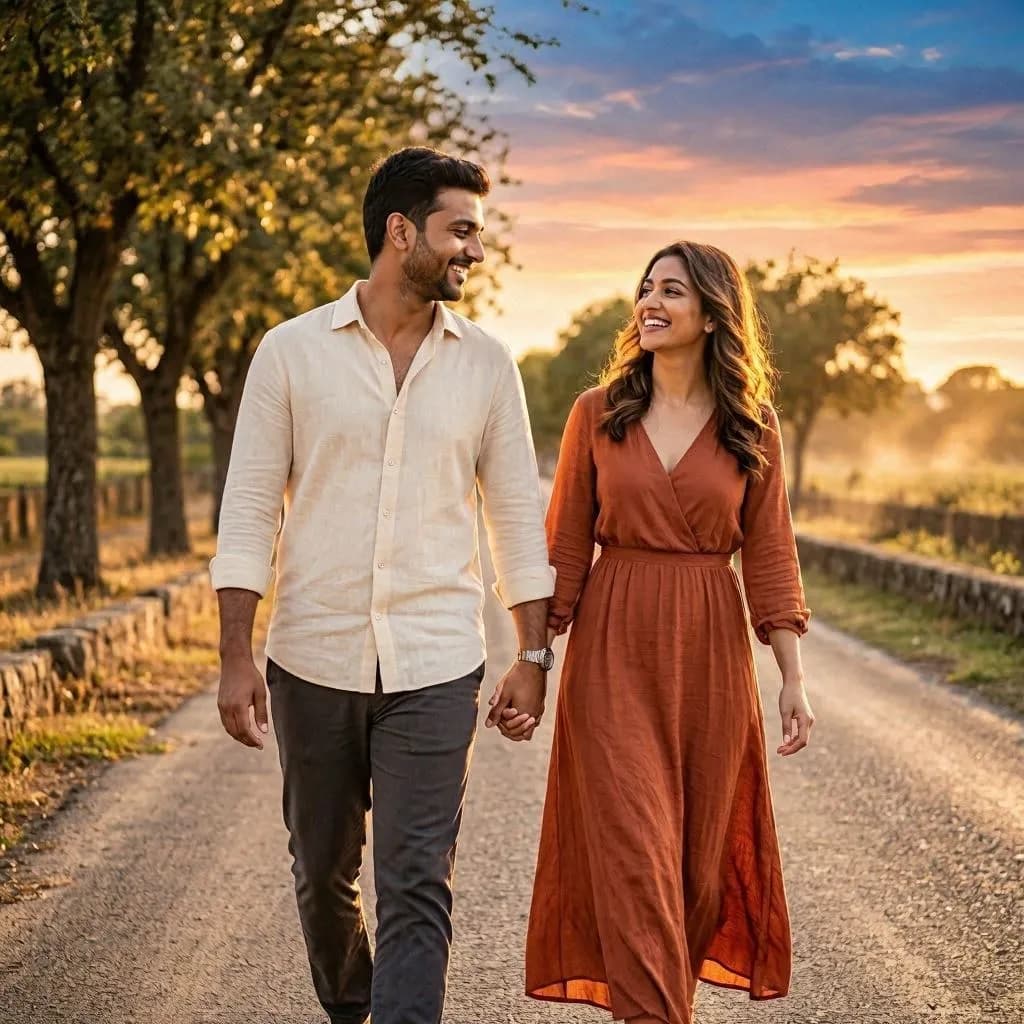 Sunset Road Stroll
