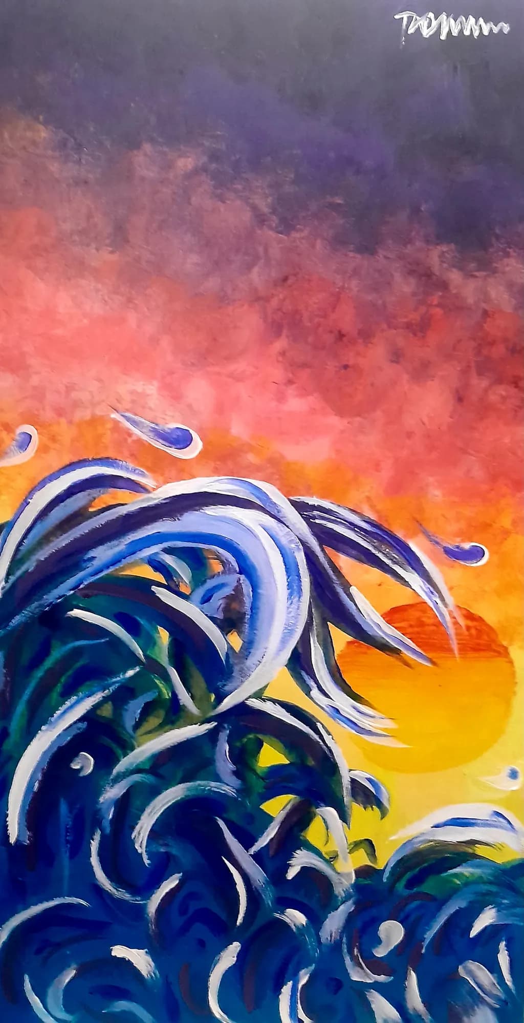 Sunset Waves