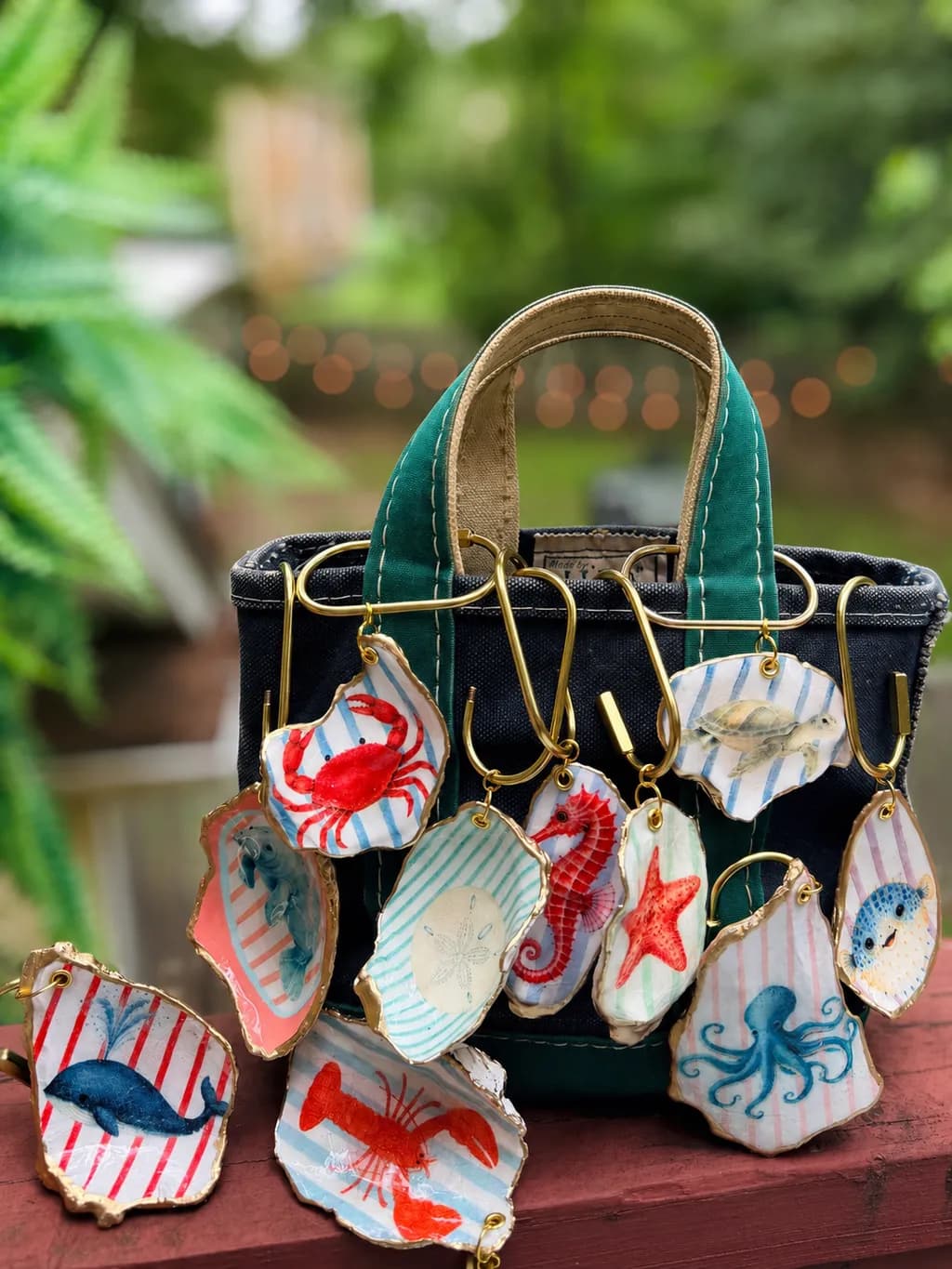 Bag with Ocean Charms