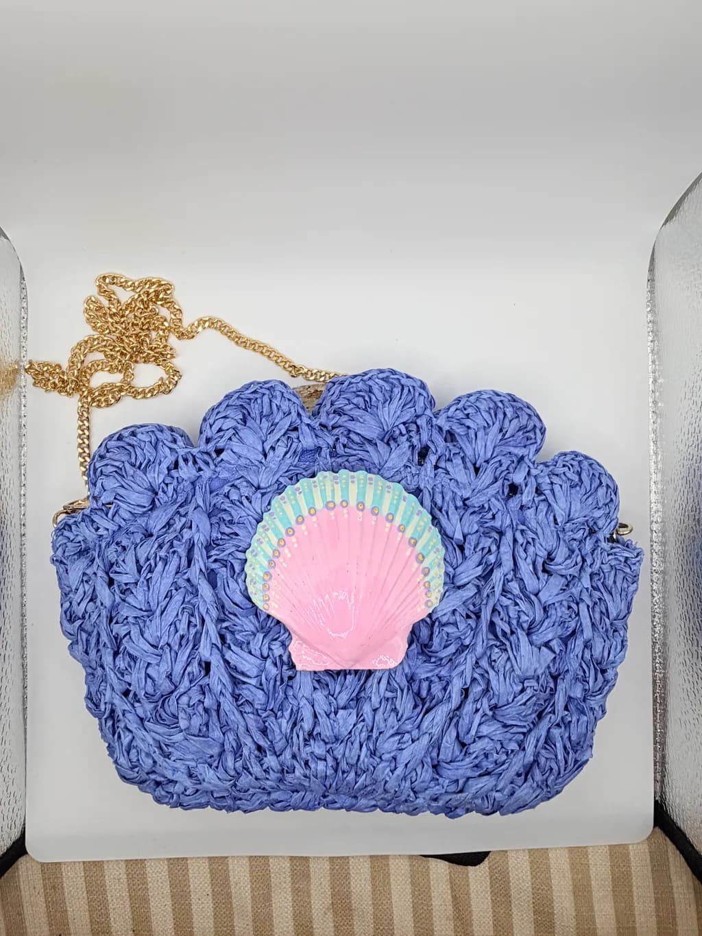 Shell Crochet Purse