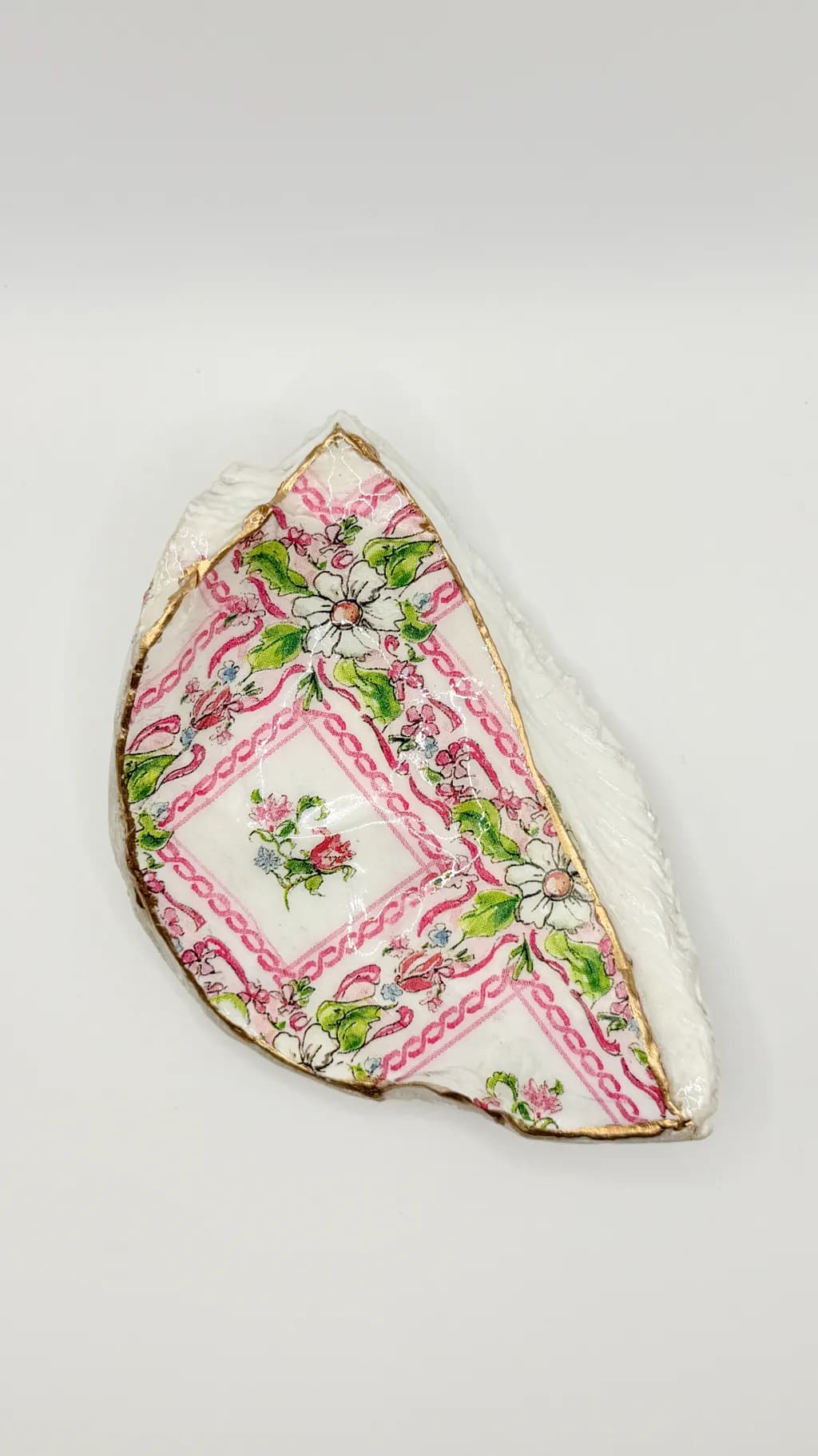 Floral Shell Dish