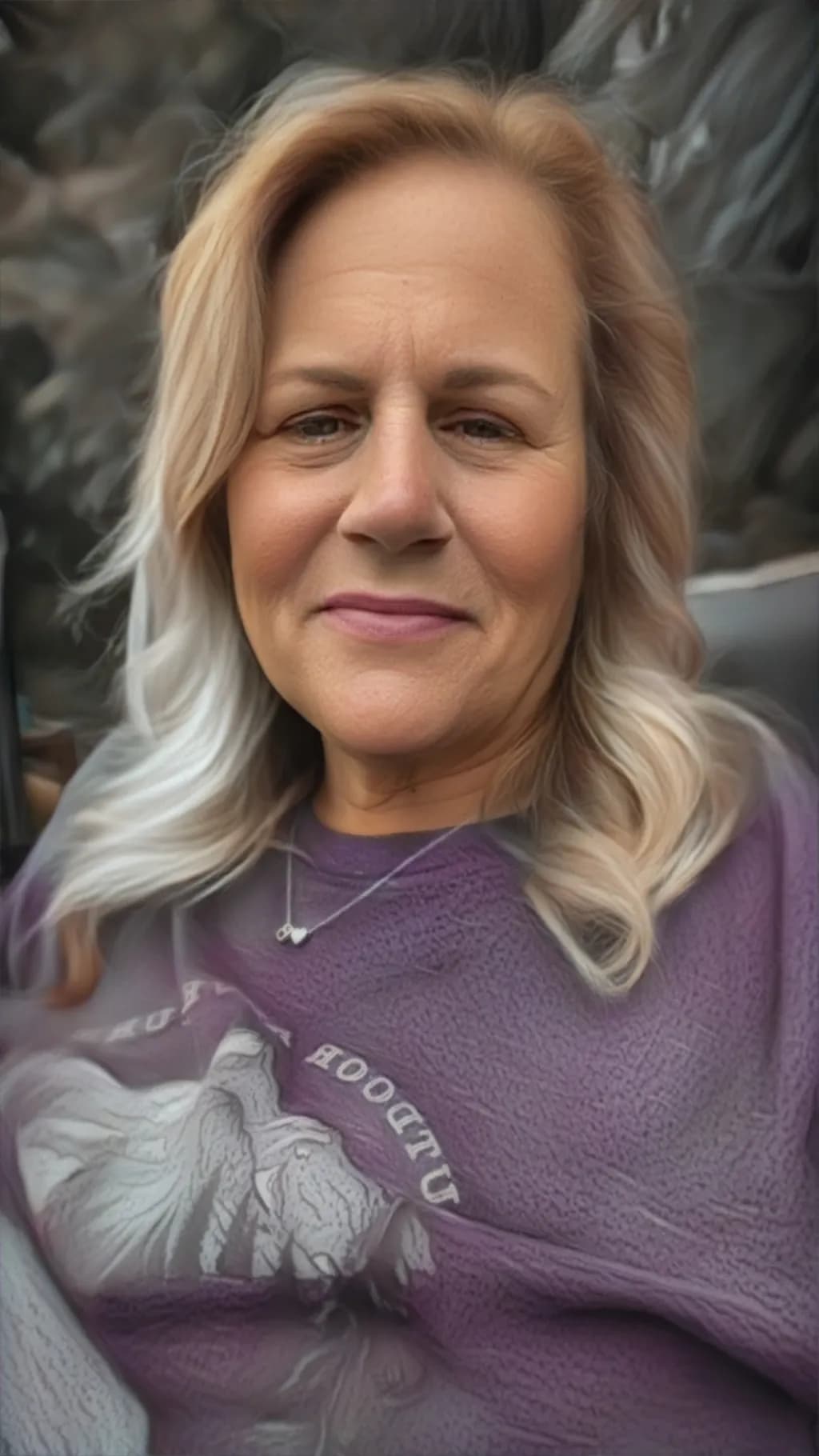 Blonde Woman Portrait