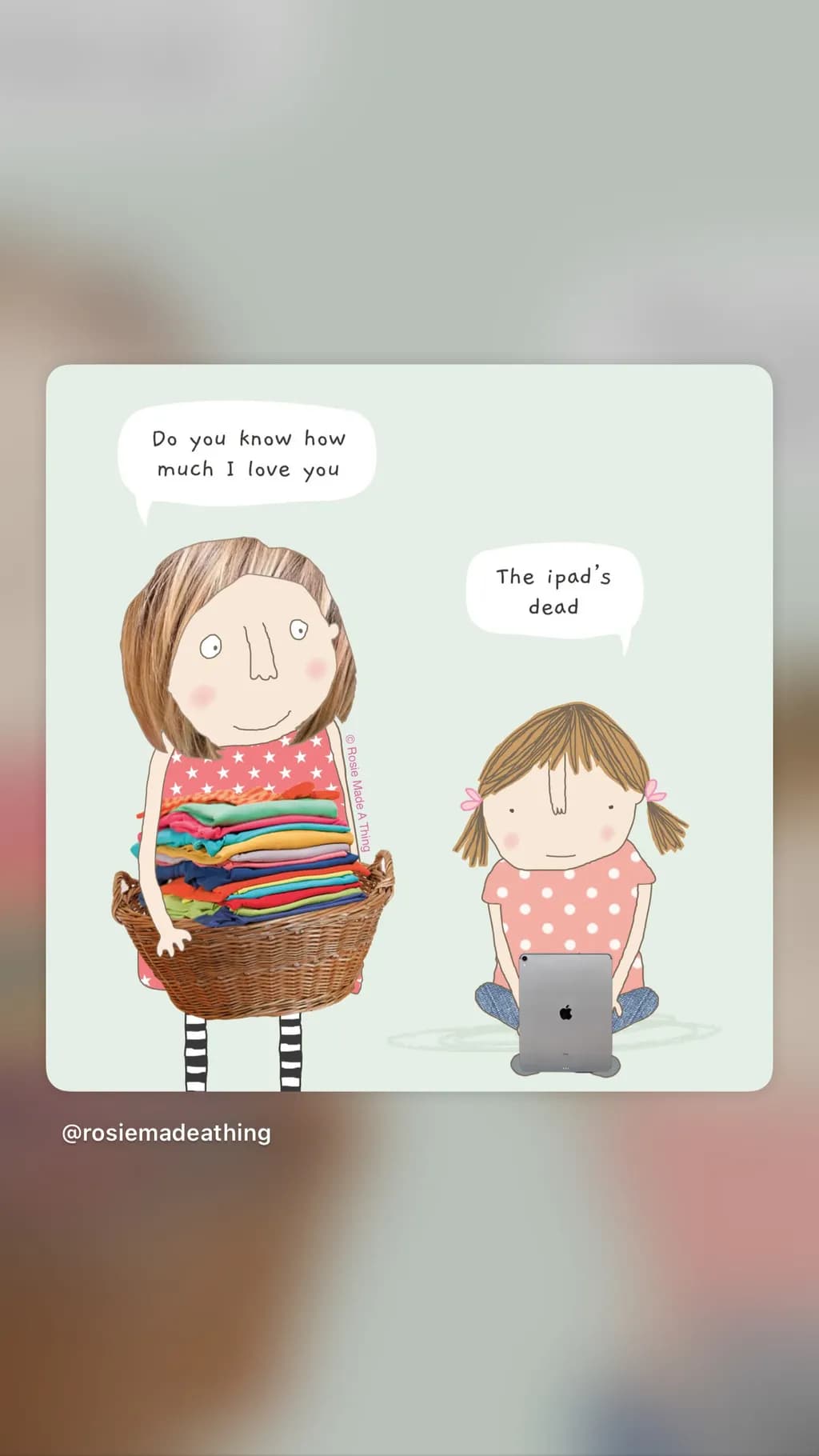 Love and iPad Conversation