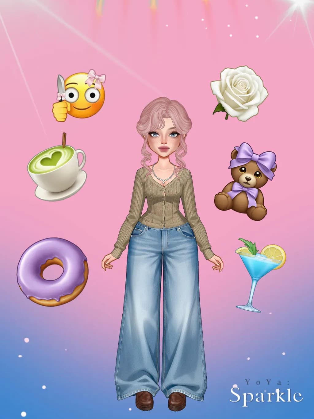 YoYa Sparkle Illustration