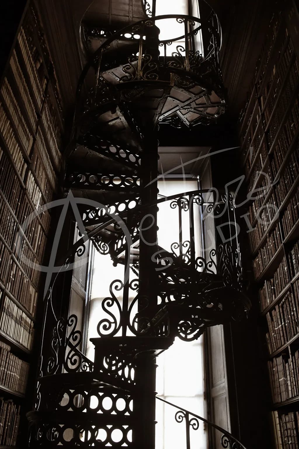Library Spiral Staircase