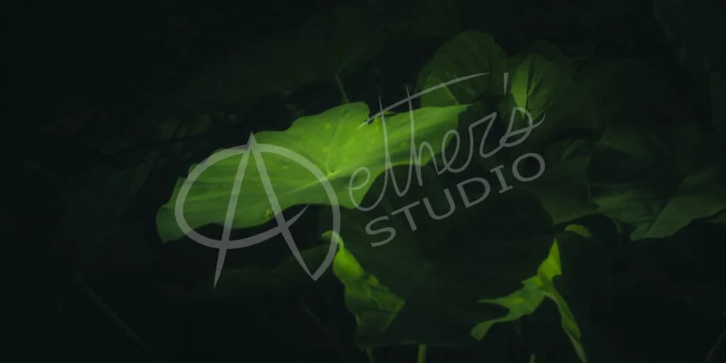 Green Leaves Glow