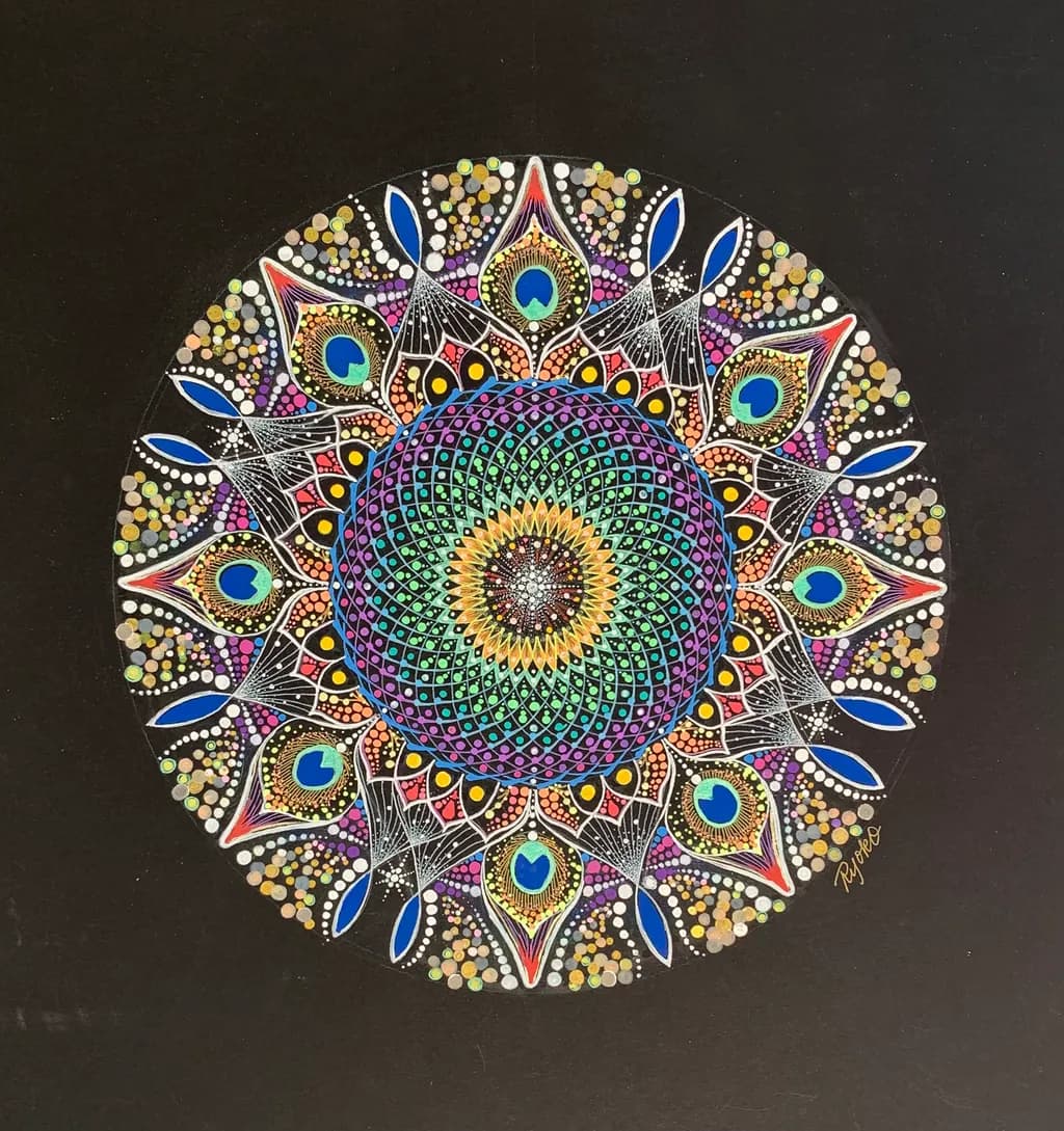 Peacock Mandala
