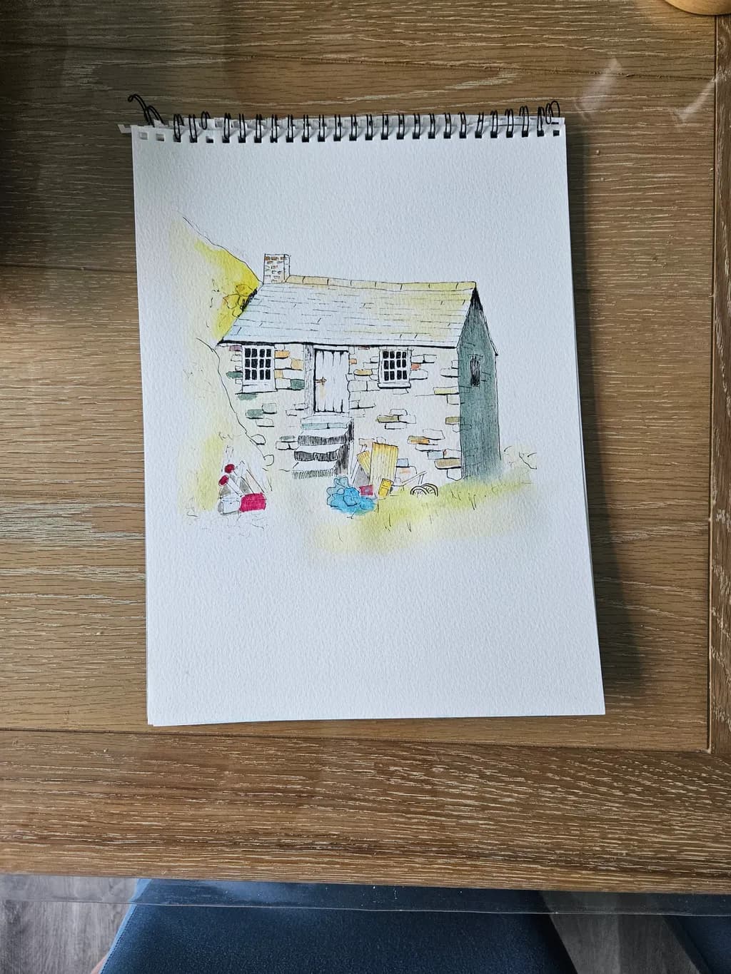Stone Cottage Sketch