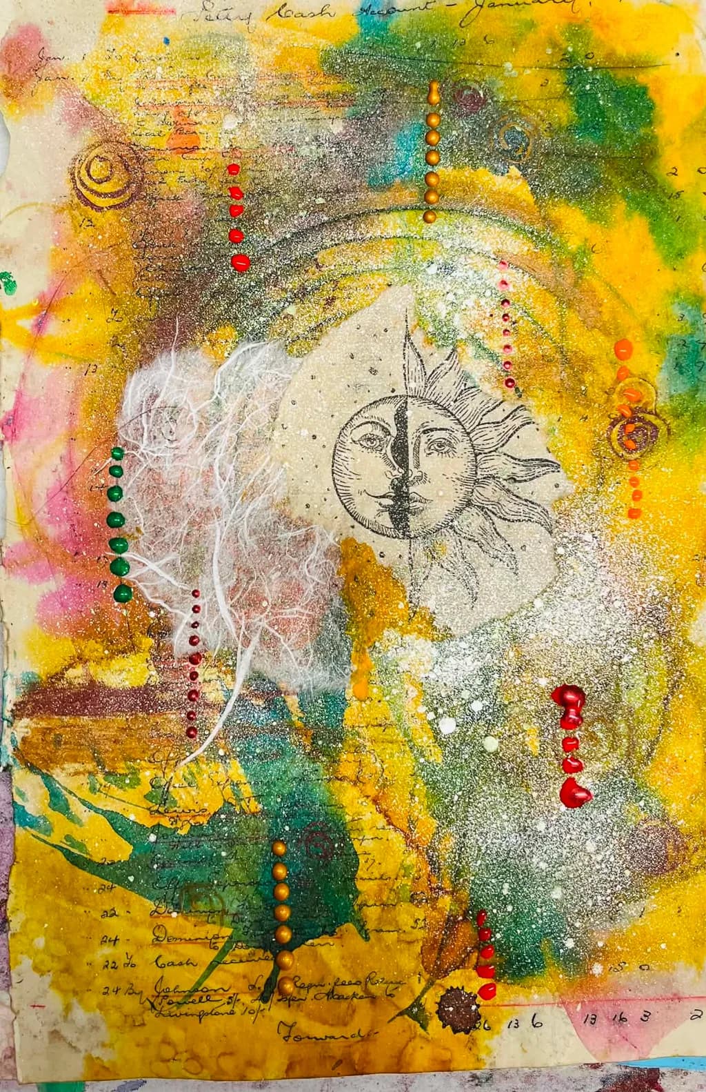 Sun and Moon Collage