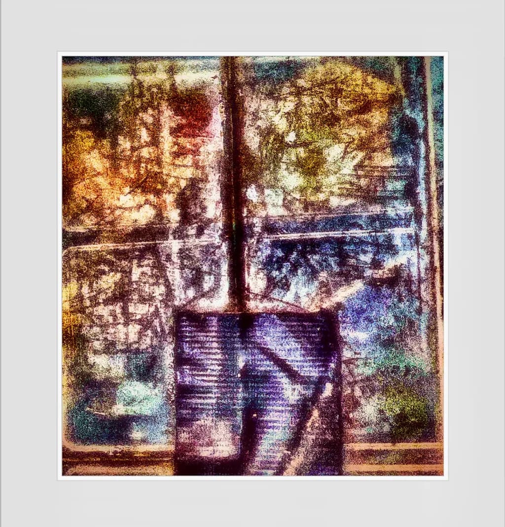Window Reflection Abstract