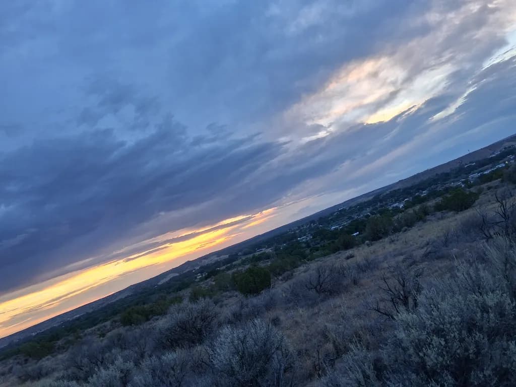 Evening Landscape Sunset