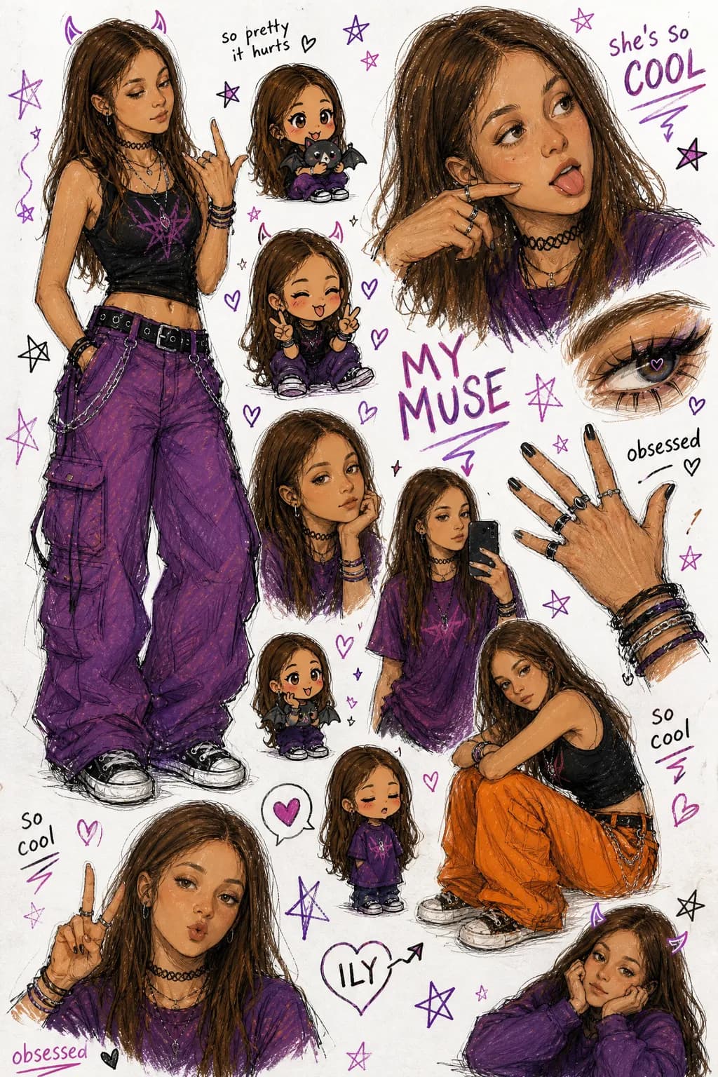 Purple Style Muse