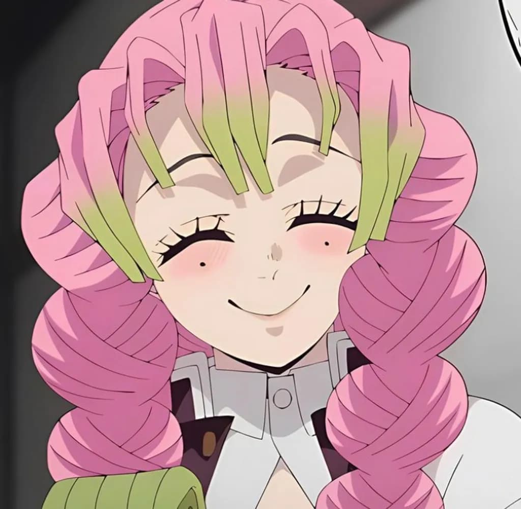 Pink Braids Smile