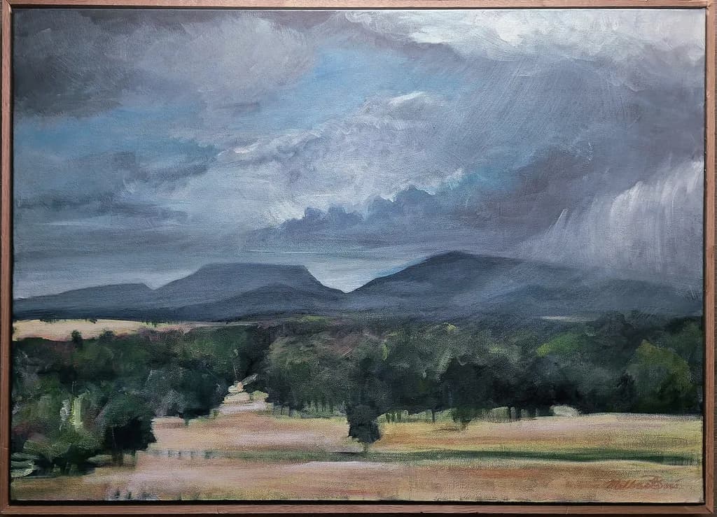 Storm Over Mountains
