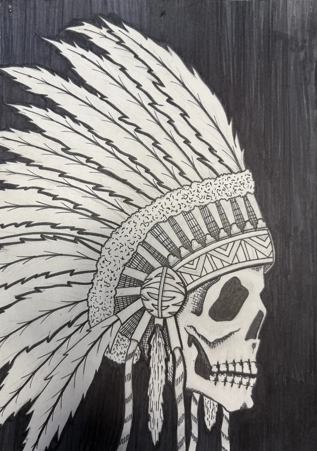 Tribal Skull Headdress