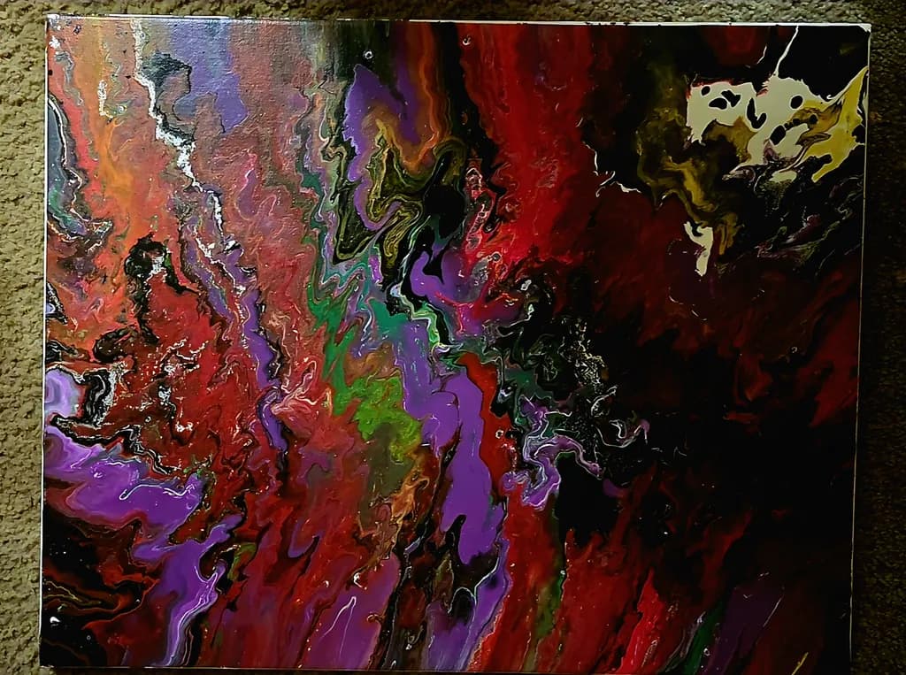 Colorful Fluid Swirls