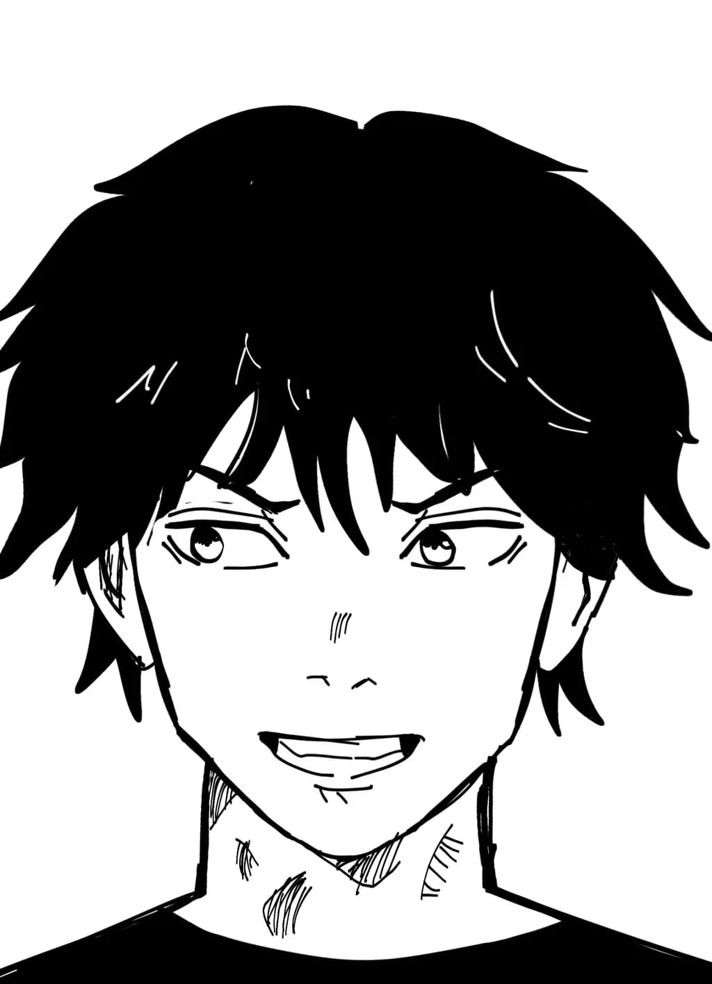 Confident Boy Face