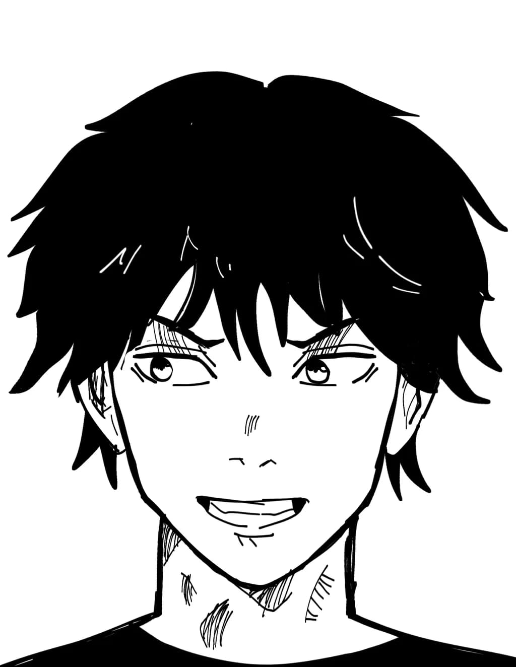 Confident Gaze