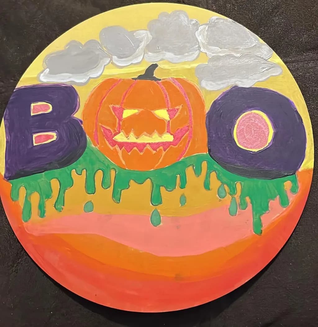 Halloween Pumpkin Boo