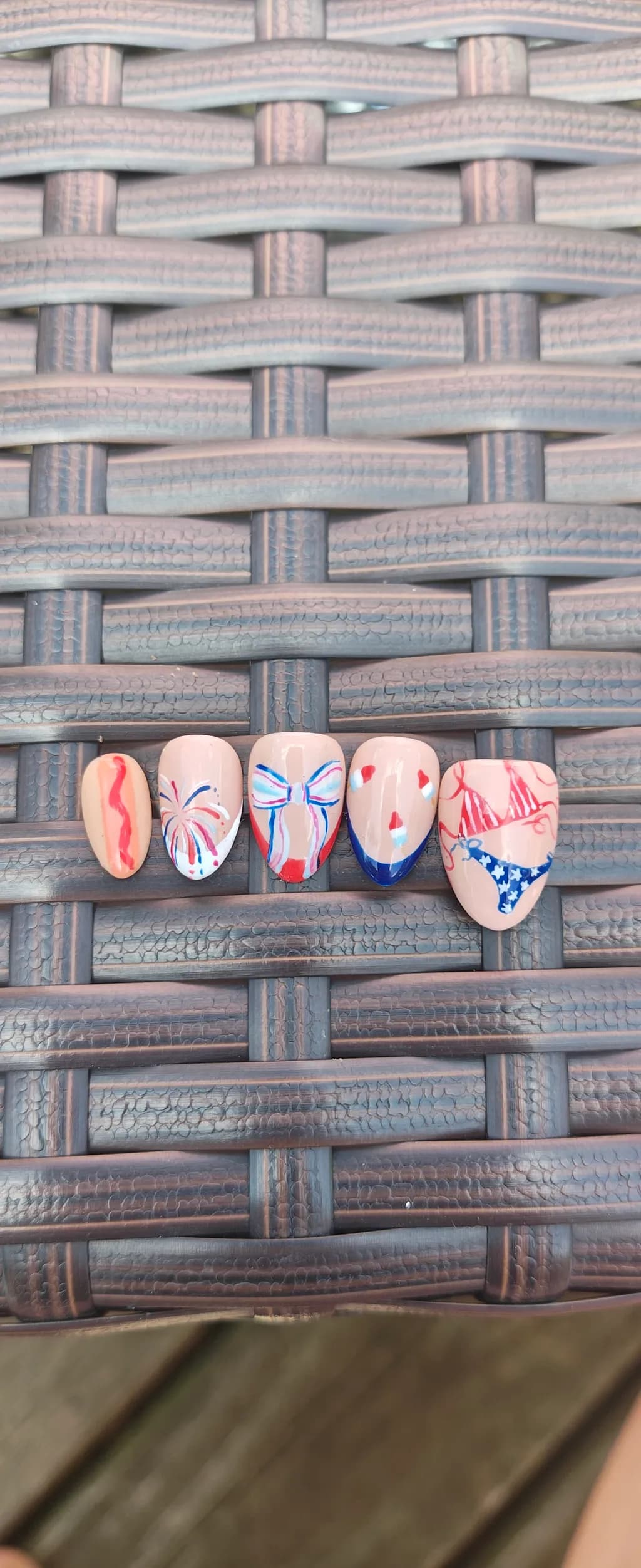 Patriotic Nail Art Set