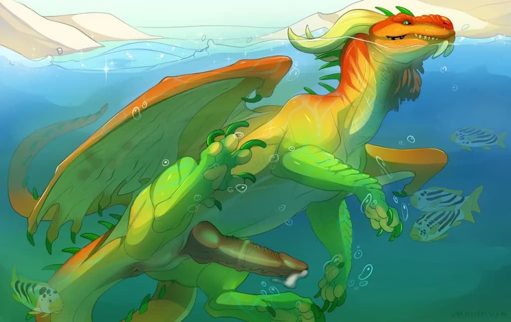 Underwater Dragon