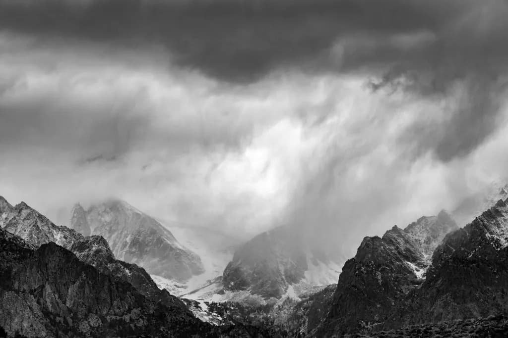 Storm Over Eastern Sierras