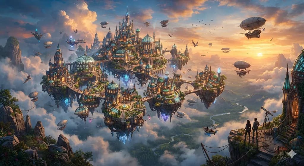 Floating Cityscape