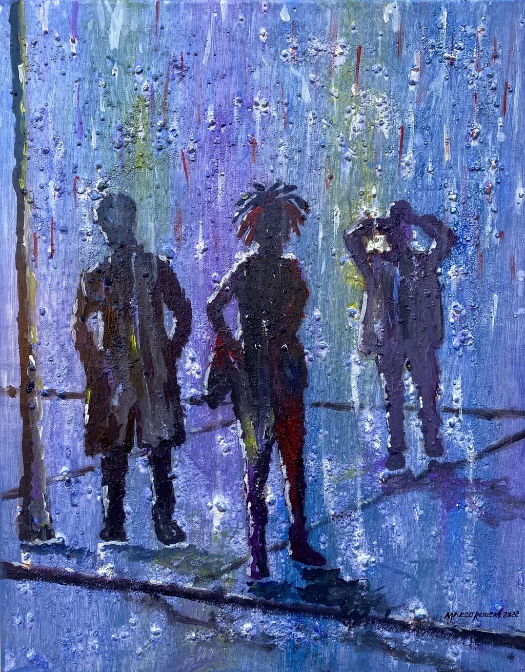Rainfall Silhouettes