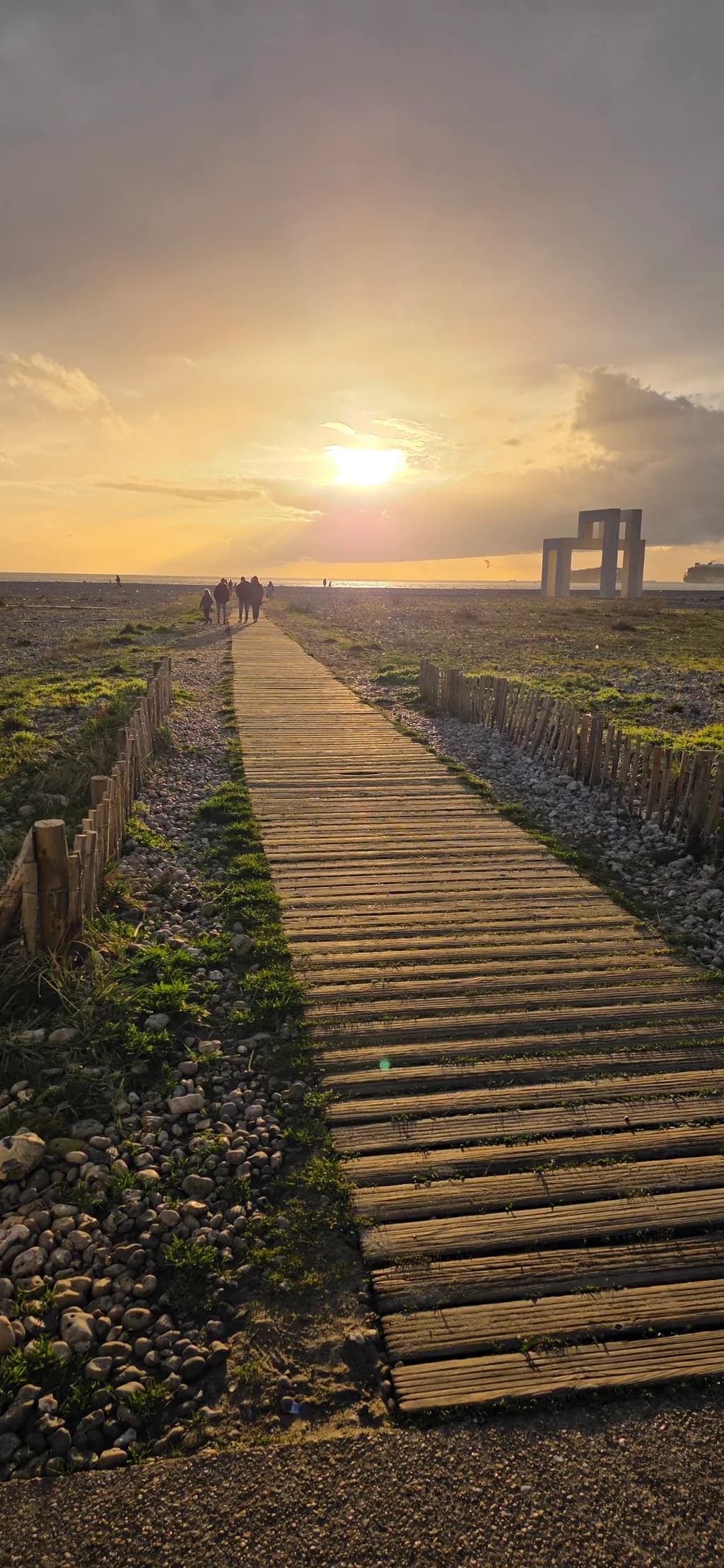 Boardwalk at Sunset