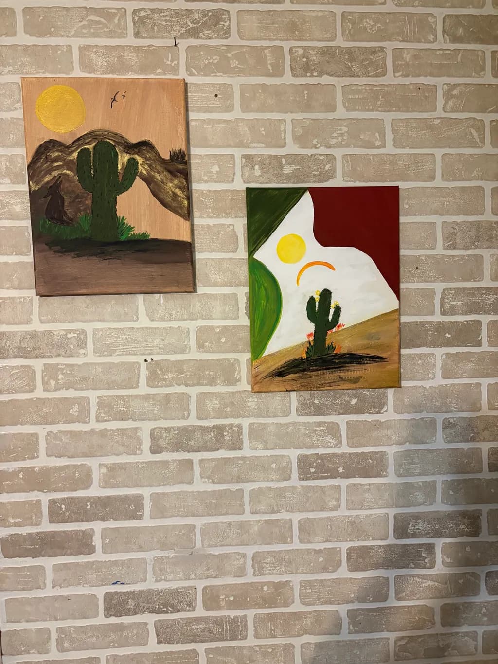 Desert Cactus Duo