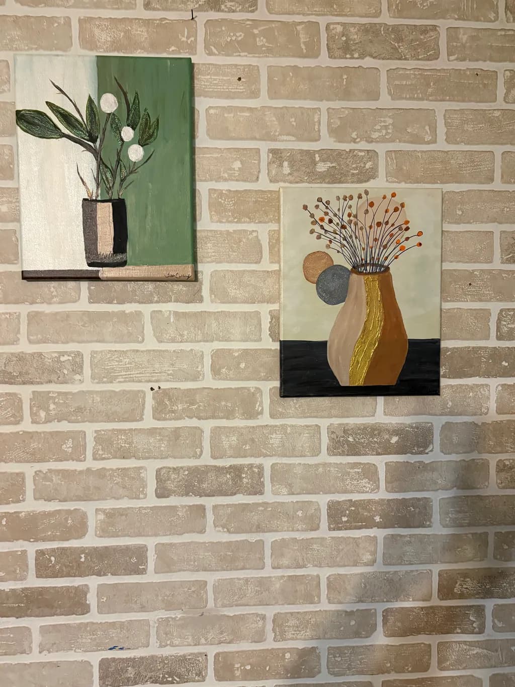 Modern Floral Vases