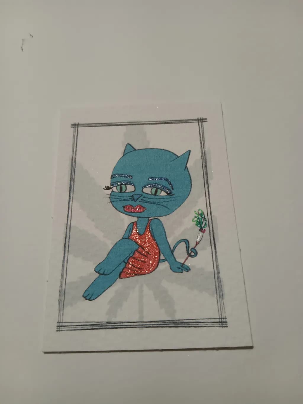 Blue Cat Pose