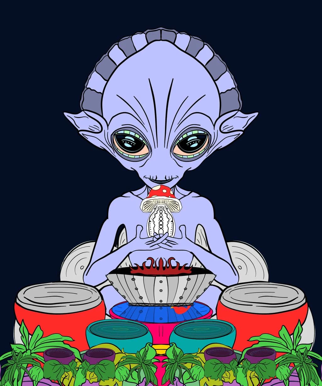 Alien Mushroom Ritual