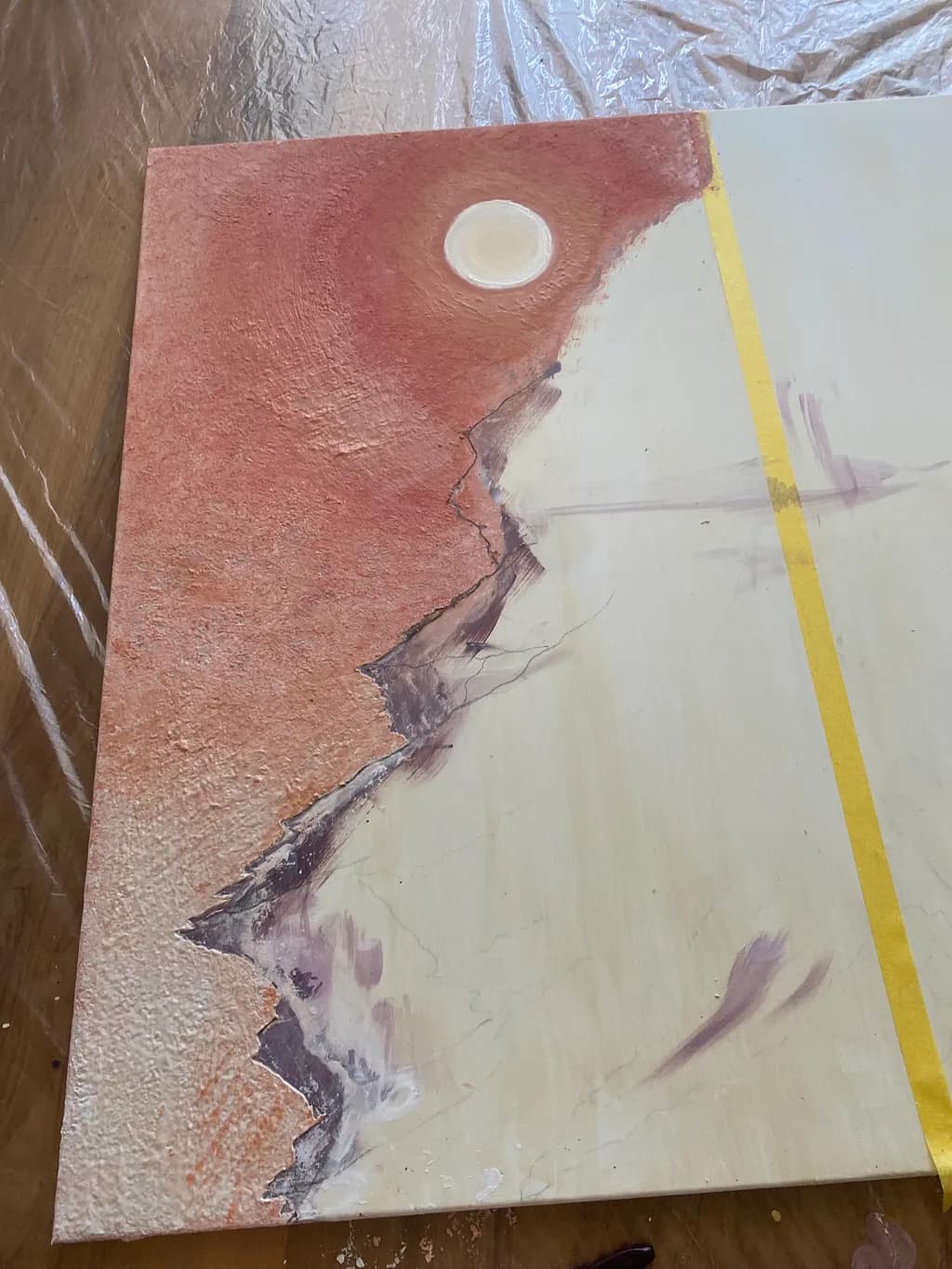 Sun and Cliff Edge