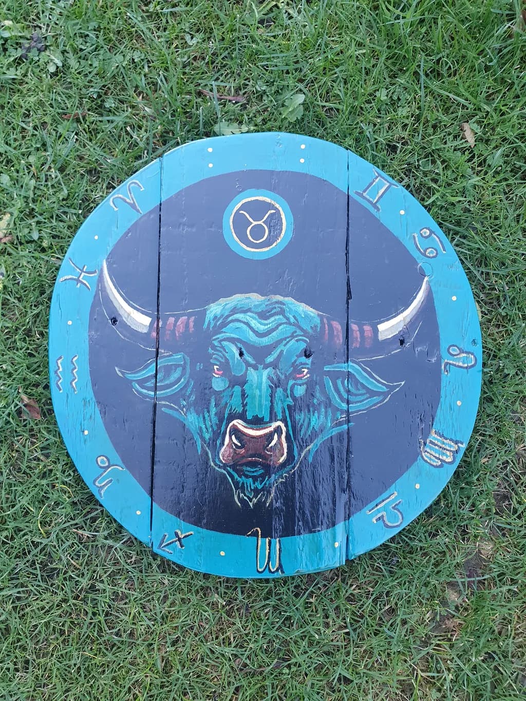 Taurus Zodiac Shield