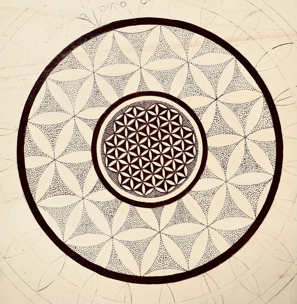 Geometric Circle Pattern