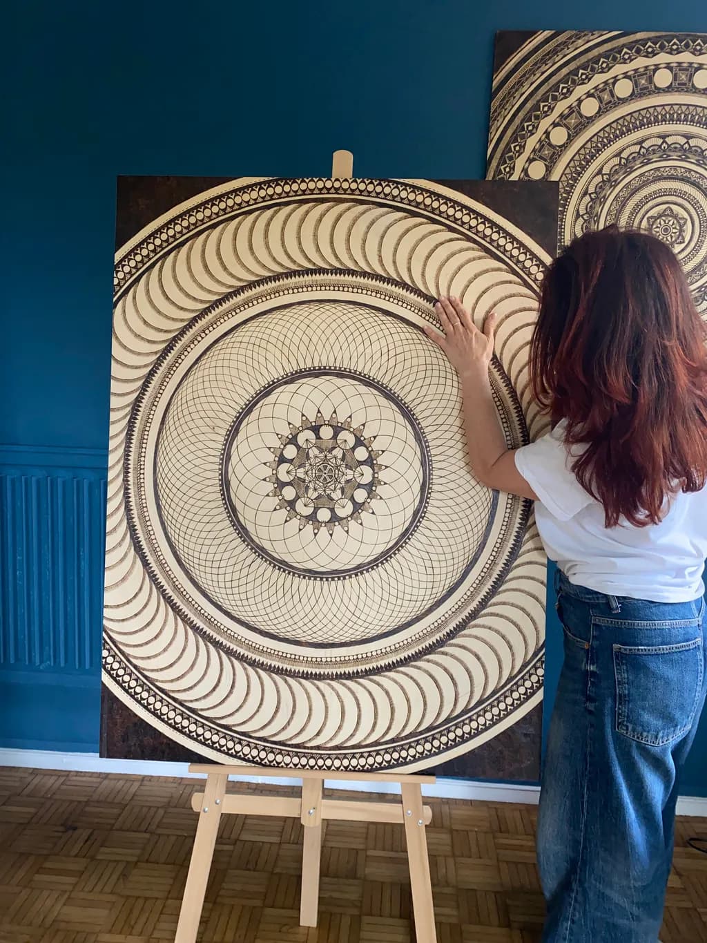 Geometric Circle Pattern