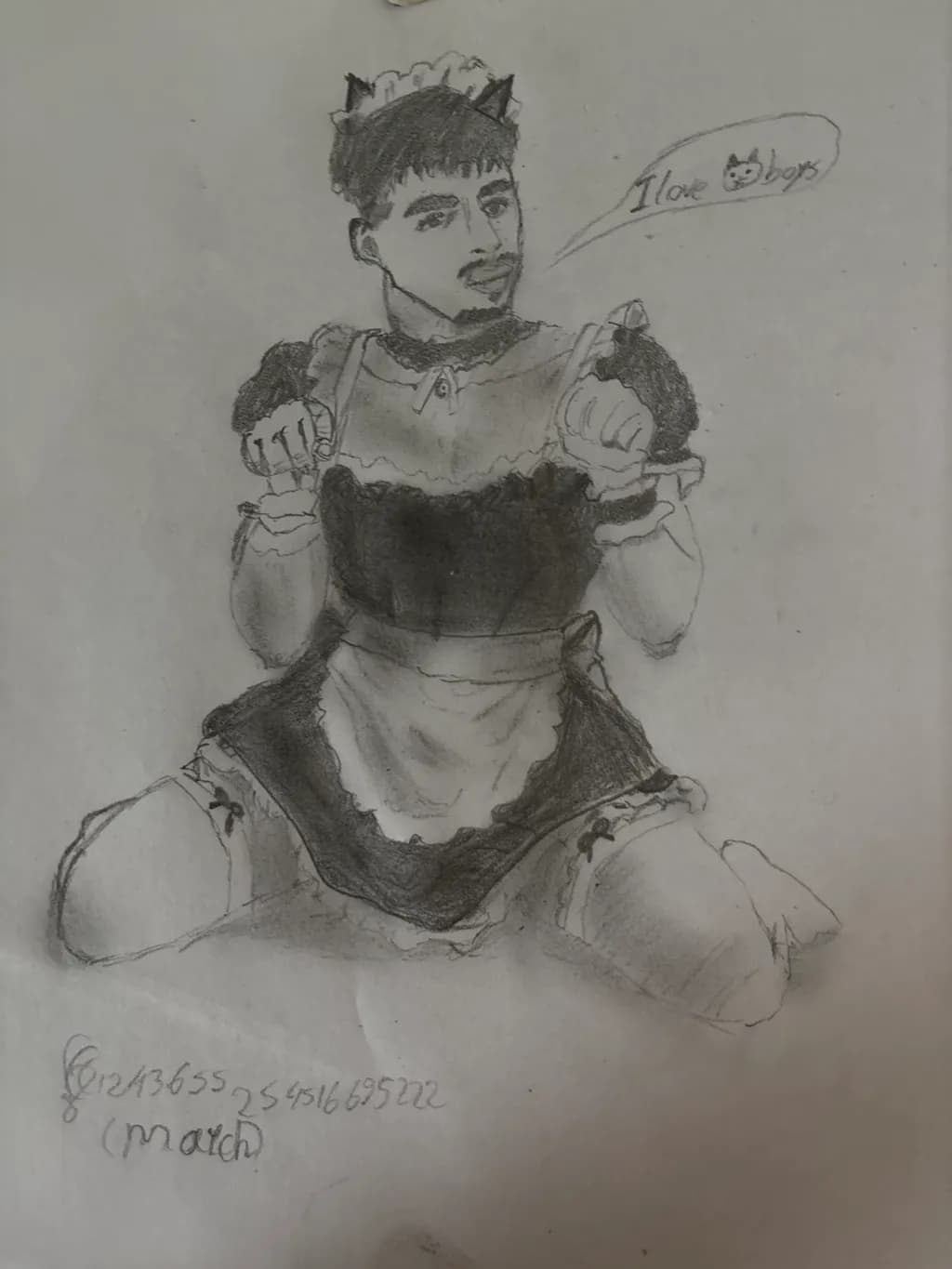 Maid Costume Portrait