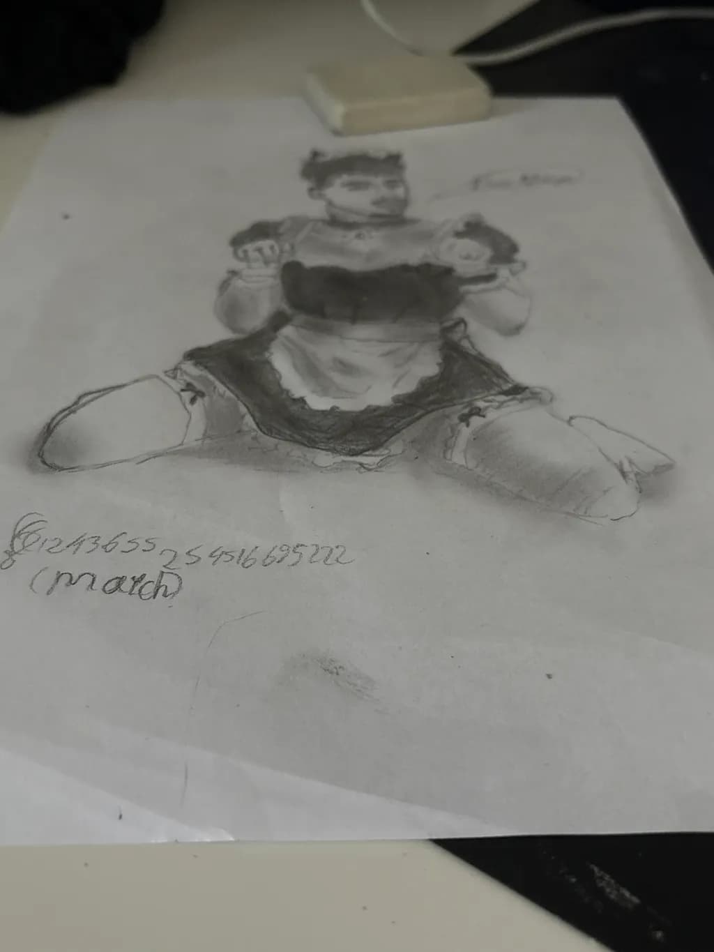 Maid on Knees