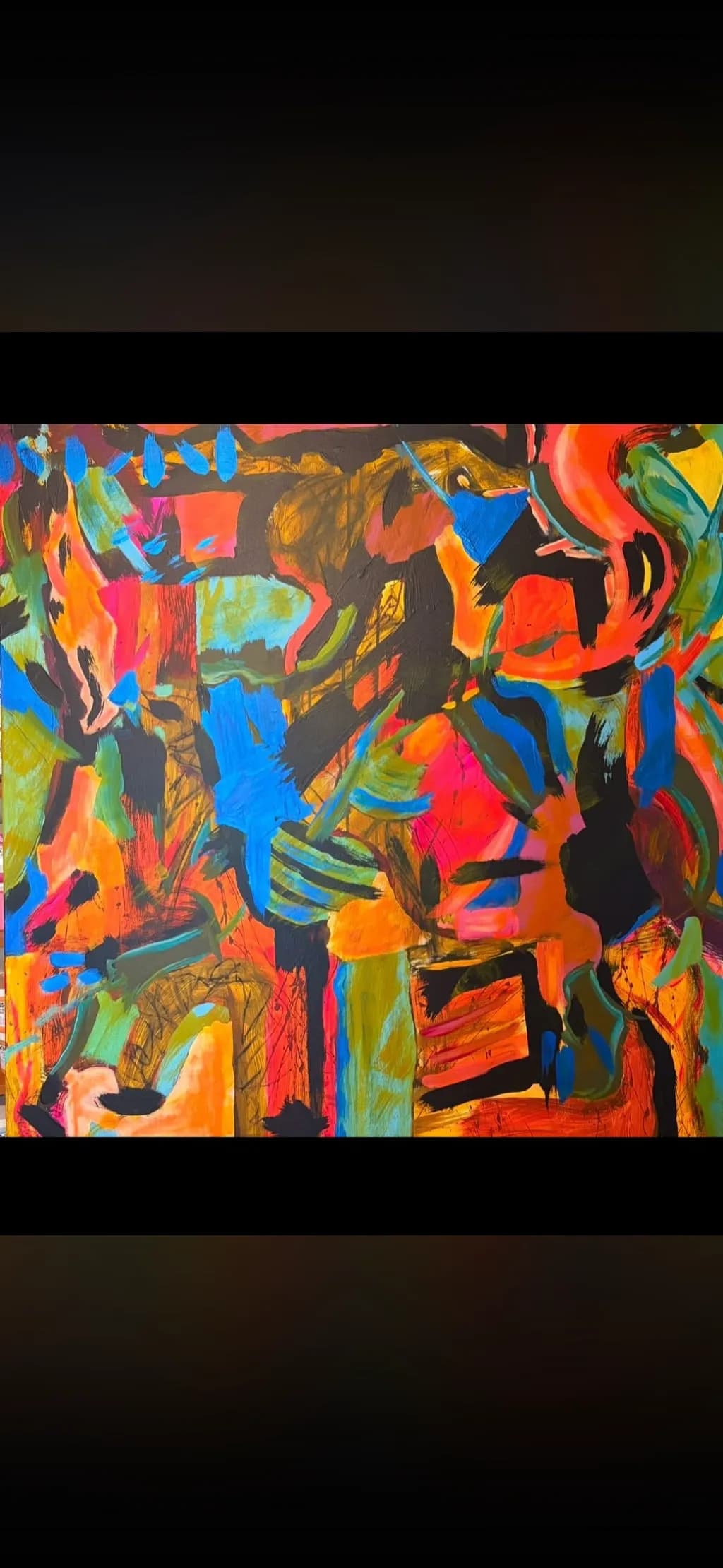 Colorful Abstract Burst